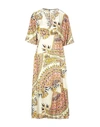Jucca Midi Dresses In Ivory