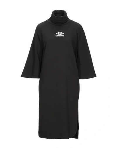 Umbro Midi Dresses In Black