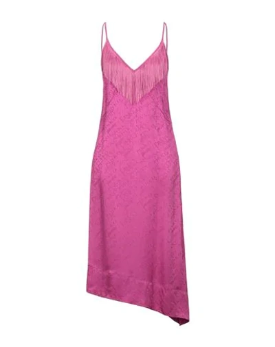 Pinko Midi Dresses In Pink