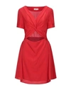 Molly Bracken Short Dresses In Red