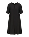 Ottod'ame Short Dresses In Black