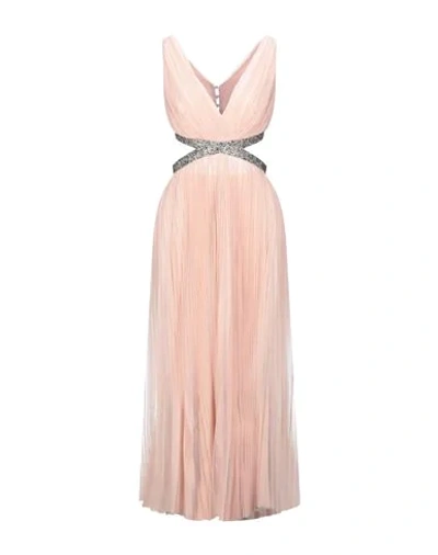 Maria Lucia Hohan Long Dresses In Blush