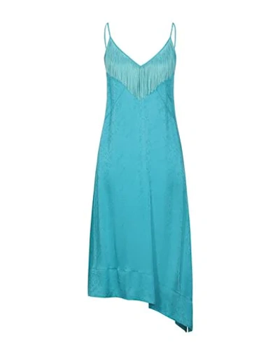 Pinko Midi Dresses In Blue