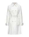 Herno Overcoats In White