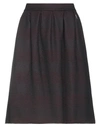 Trussardi Jeans Midi Skirts In Red