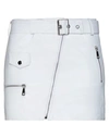Manokhi Mini Skirts In White