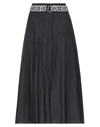 Max Mara Long Skirts In Black