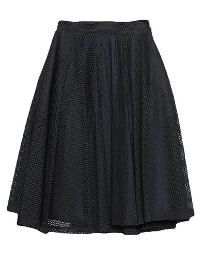 Thom Browne Midi Skirts In Dark Blue