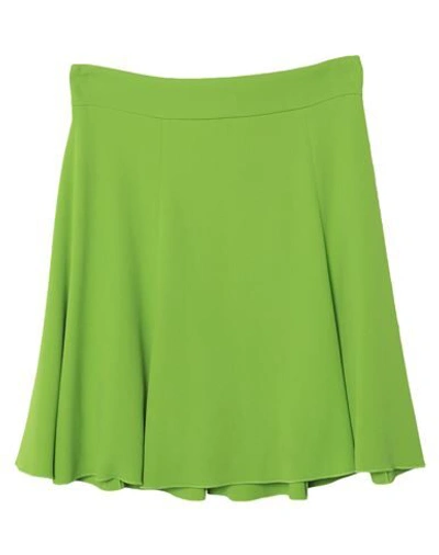 Dolce & Gabbana Knee Length Skirts In Acid Green