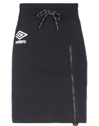 Umbro Mini Skirts In Black