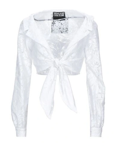 Versace Jeans Couture Suit Jackets In White