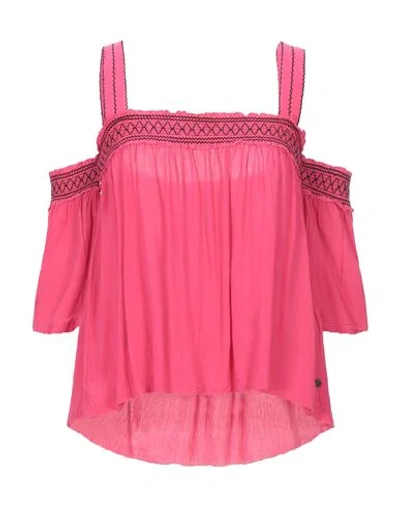 Pepe Jeans Blouses In Fuchsia