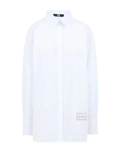 Karl Lagerfeld Shirts In White