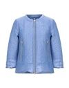 Geospirit Down Jackets In Sky Blue