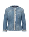 Trussardi Jeans Denim Outerwear In Blue