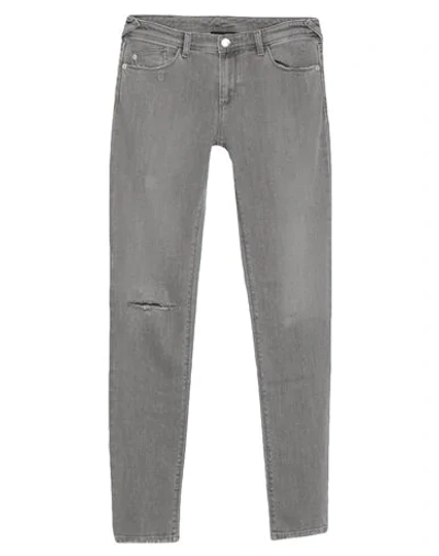 Emporio Armani Jeans In Grey