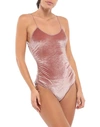 Oseree One-piece Swimsuits In Pastel Pink