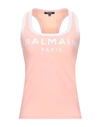 Balmain Tops In Salmon Pink