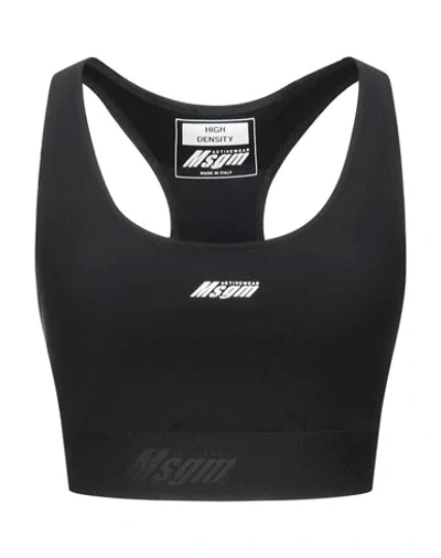 Msgm Bras In Black