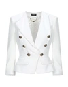 Elisabetta Franchi Sartorial Jacket In White