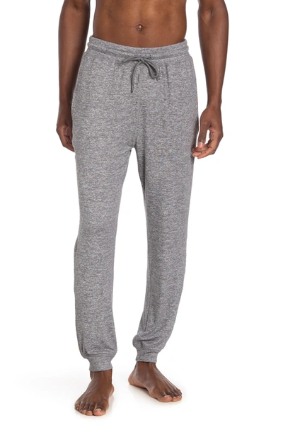 Jared Lang Super Soft Heathered Lounge Pant In Grey