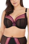 ELOMI MATILDA FULL FIGURE UNDERWIRE PLUNGE BRA,EL8900