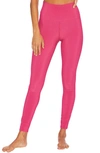 Beach Riot Ayla Leggings, Fuchsia In Fuchsia