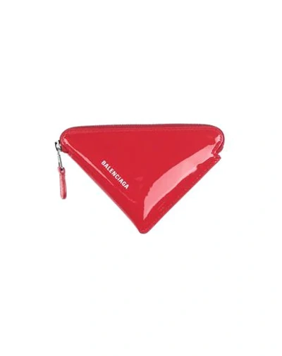 Balenciaga Coin Purses In Red