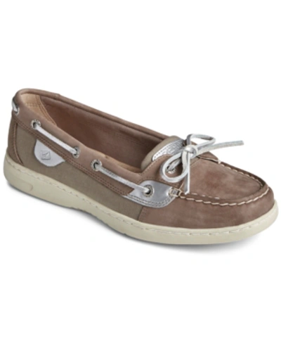 Sperry Women's Angelfish Boat Shoe, Created For Macy's Women's Shoes In Grey
