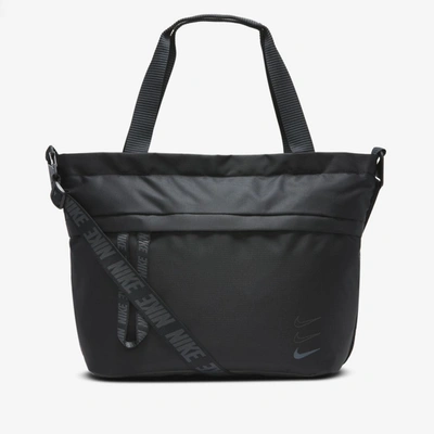 Nike Sportswear Essentials Tote In Black,black,dark Smoke Grey