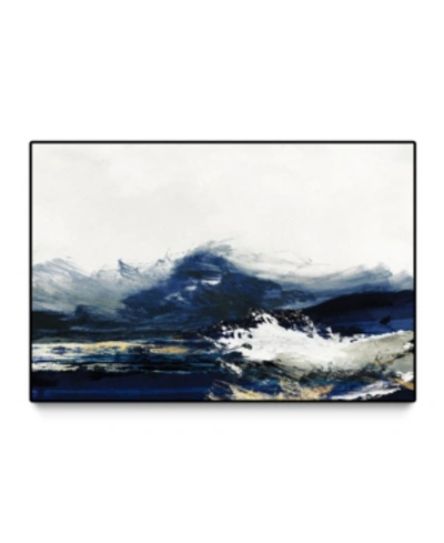 Giant Art Water Oversized Framed Canvas, 60" X 40" In Multi