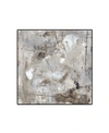 Giant Art Neutral Jostle Ii Oversized Framed Canvas, 45" X 45" In Brown