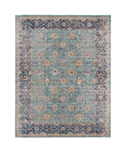 Amer Rugs Eternal Ete-28 Turquoise 3'11" X 5'11" Area Rug
