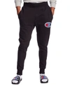 CHAMPION MEN'S LOOSE-FIT CHENILLE LOGO APPLIQUE JOGGER PANTS