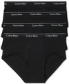 Calvin Klein 3-pack Moisture Wicking Briefs In Black