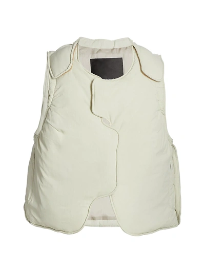 A-cold-wall* Men's Converge Vest In Chalk