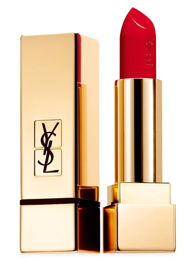 Saint Laurent Rouge Pur Couture Lipstick In 17 Rose Dahlia ( Coral Orange )