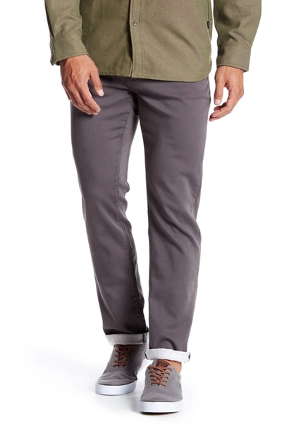 Ezekiel Tinker Straight Leg Pants In Dark Grey