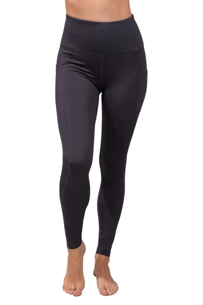 90 Degree By Reflex Polarflex Fleece Lined Leggings In Interstellar