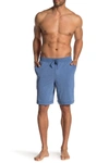 Daniel Buchler Peruvian Pima Cotton Shorts In Blue
