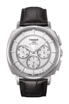 Tissot Men's T-lord Automatic Embossed Leather Strap Watch