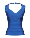 Herve Leger Tops In Bright Blue