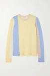 JW ANDERSON COLOR-BLOCK WOOL SWEATER