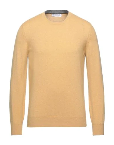 Brunello Cucinelli Sweaters In Yellow