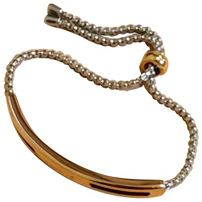 Pre-owned Agnès B. Silver Metal Bracelet