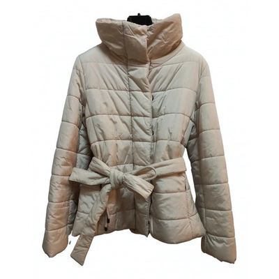 Pre-owned Max Mara Jacket In White