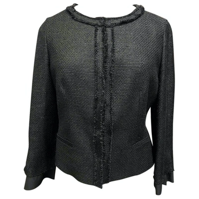 Pre-owned Prada Silk Short Vest In Black