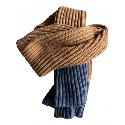 Pre-owned Loro Piana Cashmere Scarf In Brown