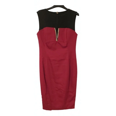 Pre-owned Mangano Mid-length Dress In Red