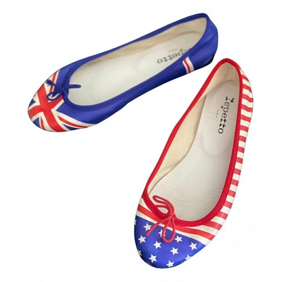 Pre-owned Repetto Leather Ballet Flats In Multicolour